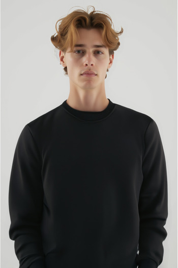BUTİK1AVM Men's Sweatshirt 100% Cotton Premium Quality Ultra Flexible Soft Regular Fit
