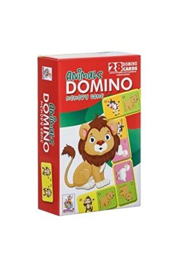 domino Joc de Societate cu Animale - 28 piese