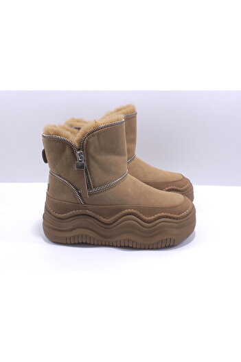 Guja 25K438 Suede Zipper Detailed Boots