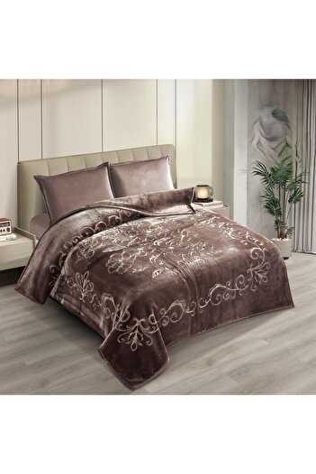 SNOOZYL Soft textured double winter blanket, 6 kg, size 200*230 cm