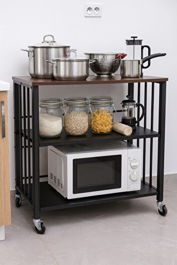 MARINO Multi-purpose shelves 80-40-80 cm - brown