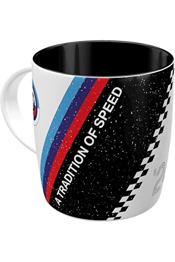 Generic Retro Coffee Mug 330ml BMW Motorsport - Tradition of Speed - Gift Idea for BMW Accessories Fans Orig