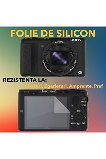 COMANDO Protective set compatible with Sony Cyber-Shot HX60, Focus Shield