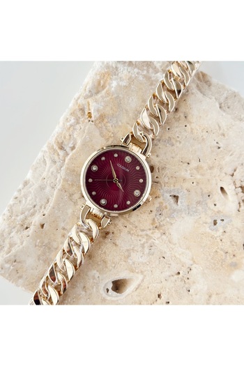 Vesce Atelier Ola Bordo Gold Watch