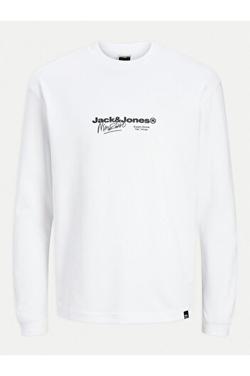 Jack & Jones Jack Jones Ανδρικό Μακρυμάνικο 12265426 Λευκό