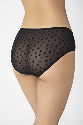 Ay&Min Women's Stone Tulle Slip Panties