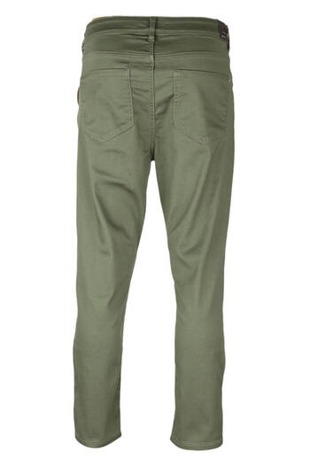 ORSAY Ramona Dark Green Pants - 34, green, 68% cotton, 30% polyester, 2% elastane