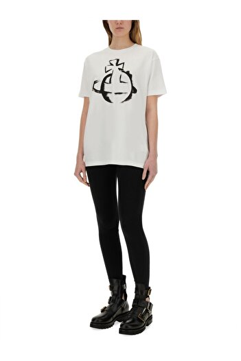 Vivienne Westwood Tricou „Stencil Orb”