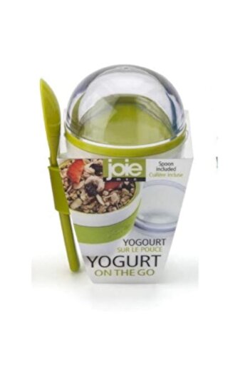 Generic Joie Yogurt Parfait - Cereal - Oatmeal On The Go Reuseable and Portable Cup with Spoon