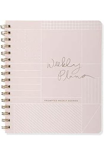 Generic Non-Dated Weekly Planner, 160 Pages, 7 x 8.375 Inches, Grid