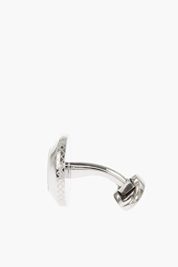 Corneliani Brass Cufflinks With Crystals
