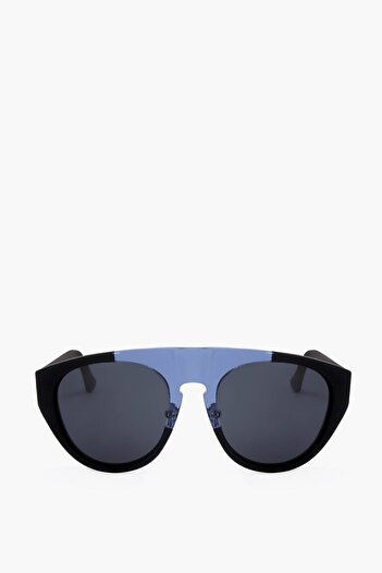 Linda Farrow Kris Van Assche Aviator Sunglasses With Two-Tone Frame