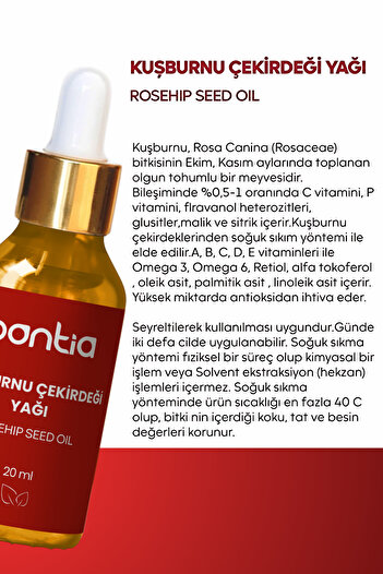 Bontia Gençlik Sırrı Seti – Nar, Kayısı, Kuşburnu & Üzüm Çekirdeği Yağı - Doğal Cilt Bakımı