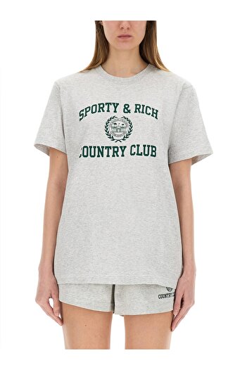 SPORTY RICH SPORTY & RICH Varsity T-Shirt