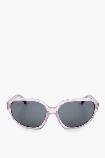 Linda Farrow Dries Van Noten Cat-Eye Sunglasses With Transparent Frame