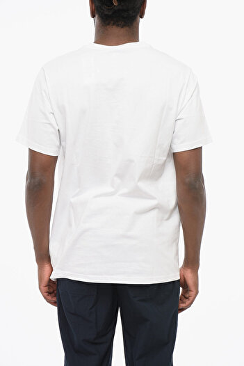 Converse Solid Color Crew-Neck T-Shirt With Contrasting Logo