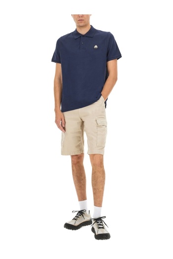 Moose Knuckles "Everett Gold" Polo Shirt