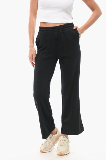 Converse Solid Color Brushed Cotton Blend Joggers