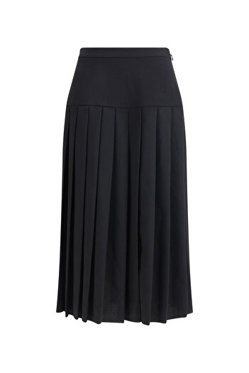 Alessandra Rich Pleated midi Skirt