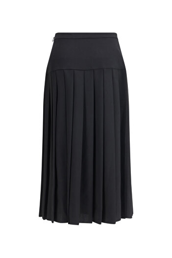 Alessandra Rich Pleated midi Skirt