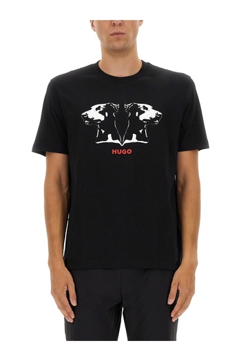 Hugo Boss T-Shirt With Doberman Print