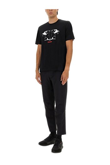 Hugo Boss T-Shirt With Doberman Print