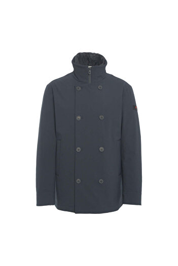 Peuterey Double-breasted jacket with logo