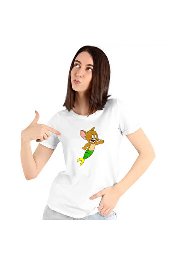 OEM Tricou Femei Tom si Jerry Sirena
