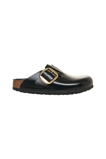 Birkenstock Smooth leather sandals 'Boston Big Buckle'