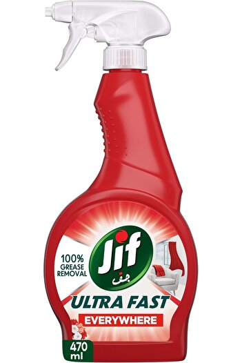 Jif Ultra Fast Cleaner Spray, Multipurpose, 470ml