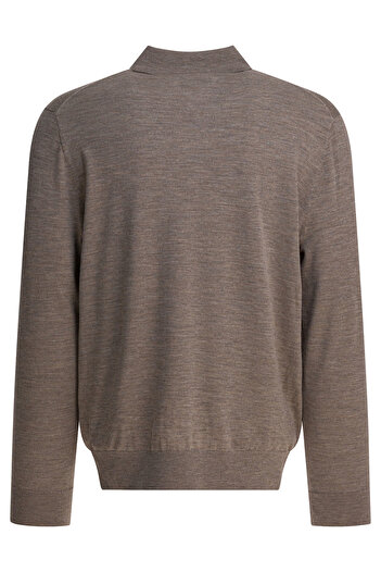 Vince Wool and cashmere polo shirt