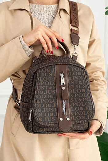 JP POLO Women's Original Just Polo Medium Backpack Shopper
