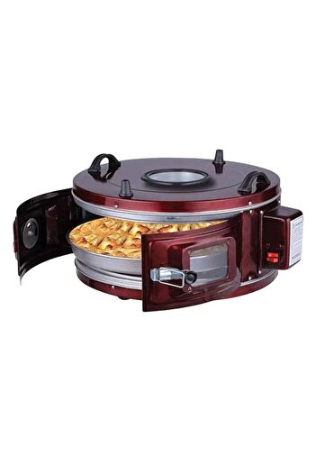 Hope Round Toaster Oven for Home – Multifunction Electric Oven for Roasting, Baking, Broiling, Cake Mak