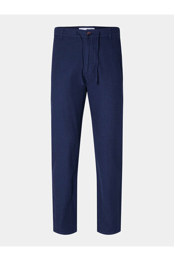 Selected Homme Ανδρικά παντελόνια chino 16087636 Μπλε σκούρο