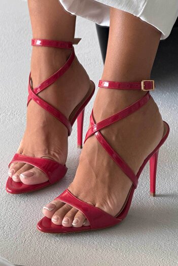 AYAKKABI PRENSİ Sarah Red Patent Leather