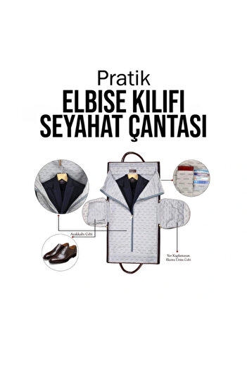 Leyloş Practical Clothes Cover Travel Bag