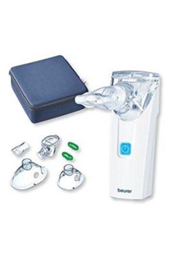 Beurer IH 55 Portable Nebuliser Silent Self-Cleaning with Vibrating Mesh
