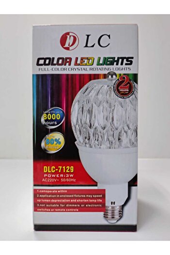 DLC Colored LED Light Life upto 8000 hours DLC-7129