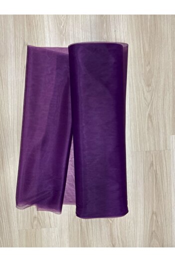 Hobigram Light Plum Dream Tulle 100X300 cm | Engagement, Henna, Wedding, Bundle, Door and Party Decoration Fabric 5 Meters