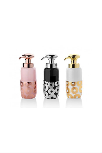 shopwave Patterned Porcelain Liquid Soap Dispenser Royaleks-Zt-9114F