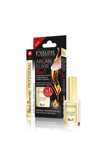 Eveline Nail Therapy - Nail Strengthener with Argan Oil 12ml