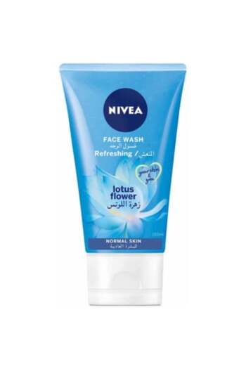 NIVEA Refreshing Face Wash 150ml (Lotus Flower)