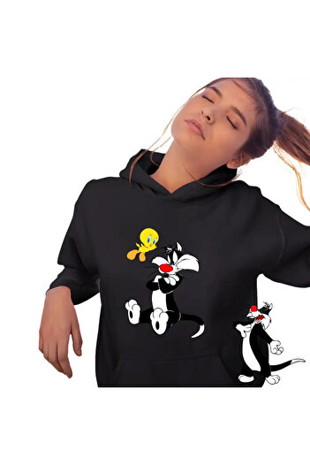 OEM Women's Sweatshirt Tweety Cat Sylvester Tracking