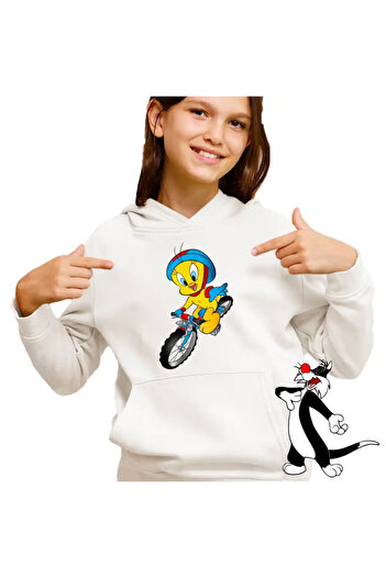 OEM Tweety Bike Kids Girls Sweatshirt