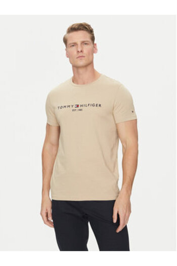 Tommy Hilfiger Ανδρικό T-Shirt MW0MW11797 Μπεζ