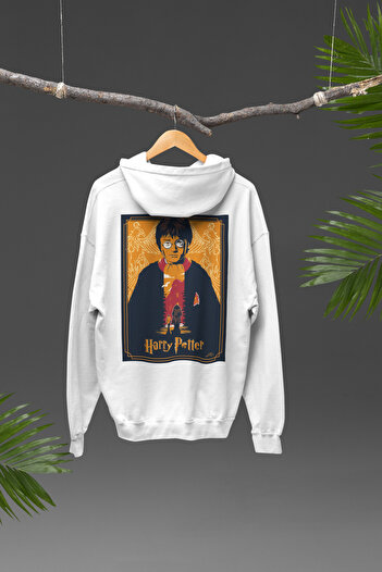Nulivez Harry Potter Design Back Printed, High Quality Unisex Oversize Hoodie