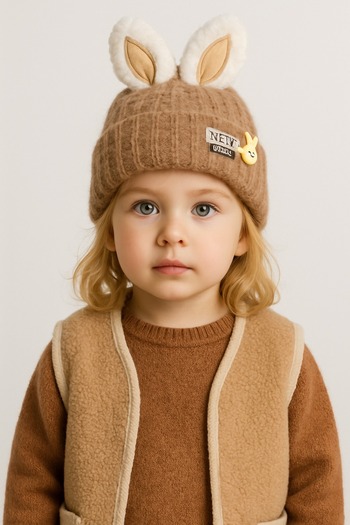 GizaKids Fleece-Lined Winter Children's Hat / Girls and Boys Beanie
