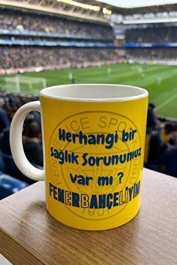 UD Do You Have Any Health Problems? I Am from Fenerbahçe Double-Sided Mug Cup