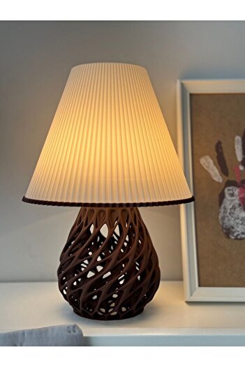 NESTVİBE Decorative Lampshade Table Lamp Modern Lighting Living Room-Sitting Room-Bedroom Children's Room