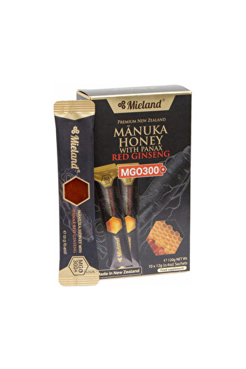 Manuka Honey Millland Manuka Honey with Panax Red Ginseng 300mg (12 Tablets)